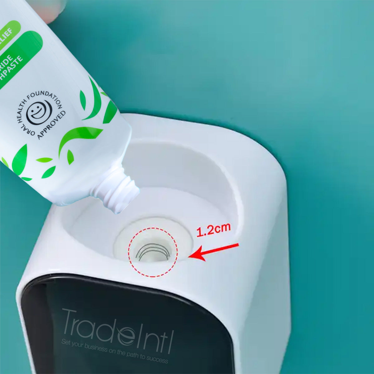 EasyDispense: Toothpaste Wall-mounted Dispenser
