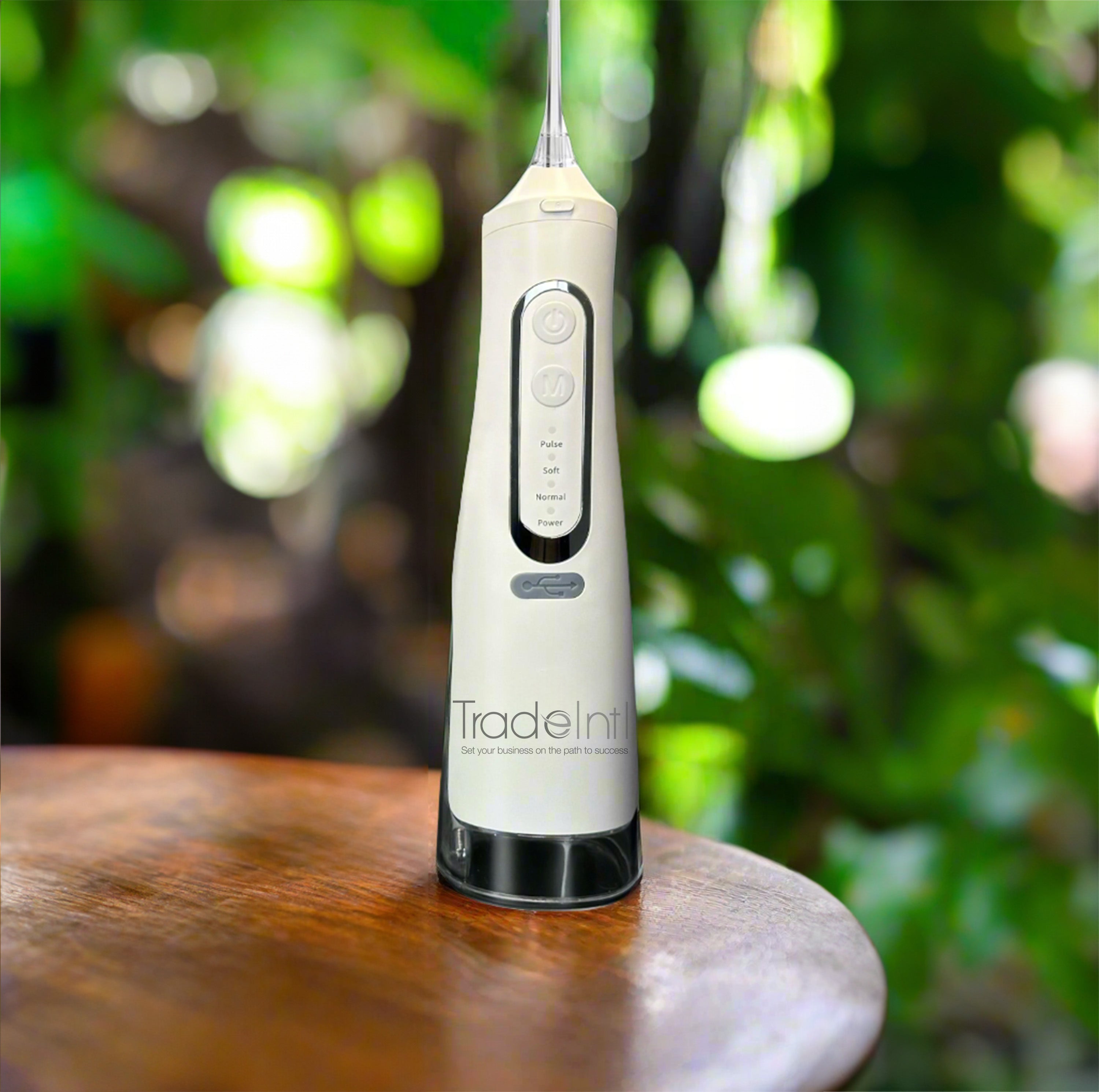 AquaFlow: Cordless, Rechargeable Water Flosser. Ideal for both home and travel! With its IPX7 waterproof and portable design, this flosser delivers powerful, effective cleaning wherever you go. Compact and easy to use, it’s perfect for maintaining your oral hygiene on the move.