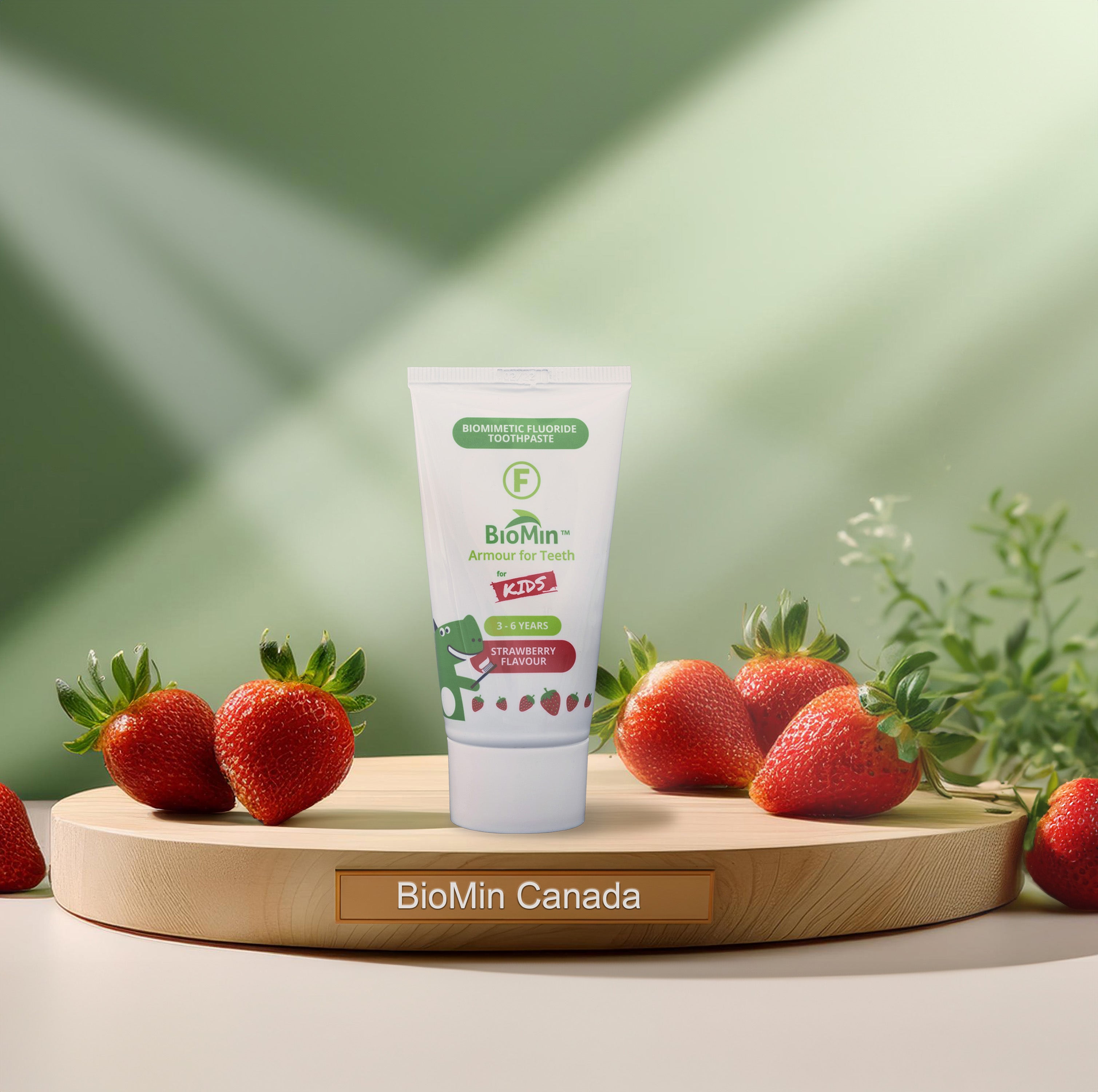 BioMin F for Kids toothpaste, available at the BioMin Canada store, is specially formulated for children to provide gentle yet effective cavity protection and strengthen developing teeth, all with a kid-friendly flavour.
