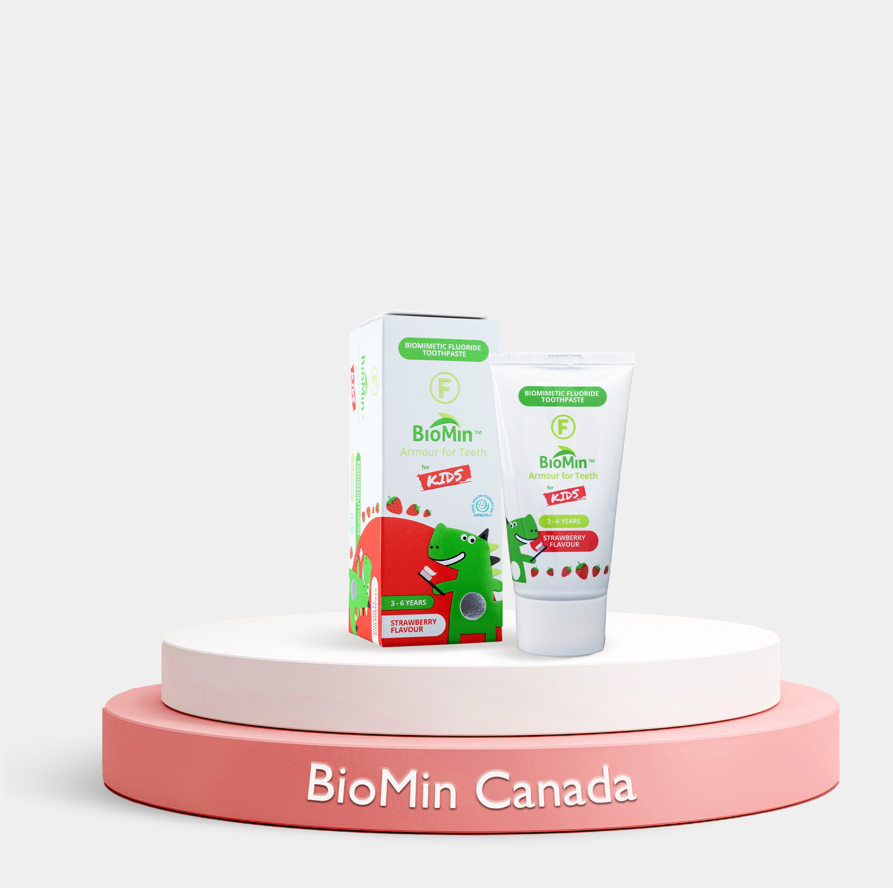 Pasta de dientes BioMin F para niños