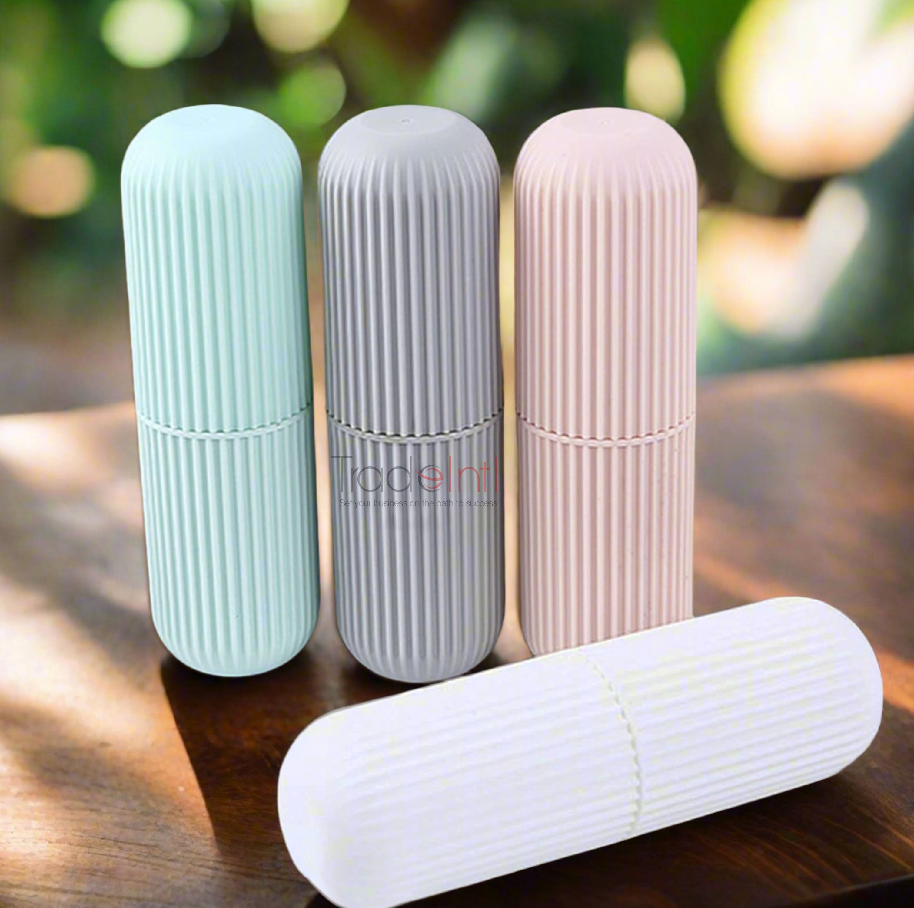 Portable Toothbrush and Toothpaste Holder Multifunction Travel Cup Organizer Case
