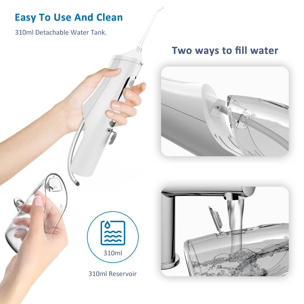 AquaFlow : fil dentaire à eau sans fil